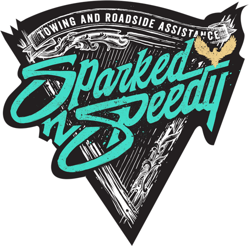 Sparked N Speedy Towing - logo